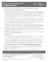 Disability Benefits Statement of Rights