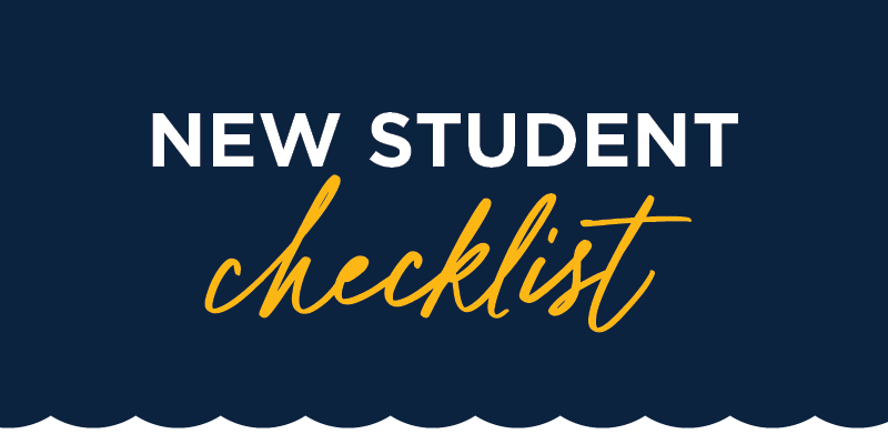 New Student Enrollment Checklist