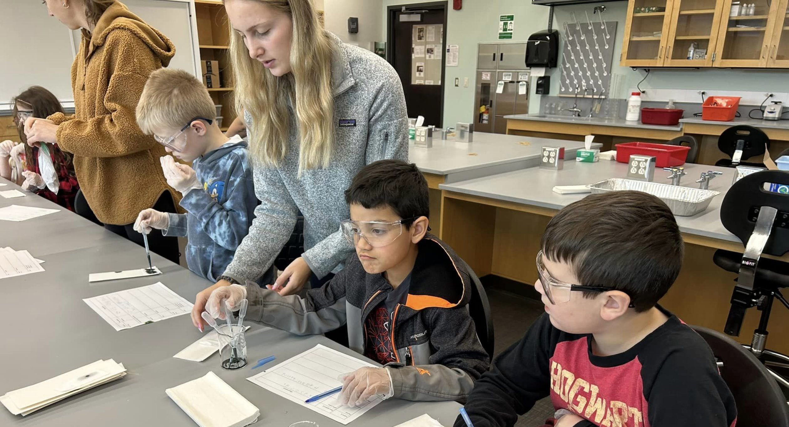 Elementary Students visit Utica University 2023