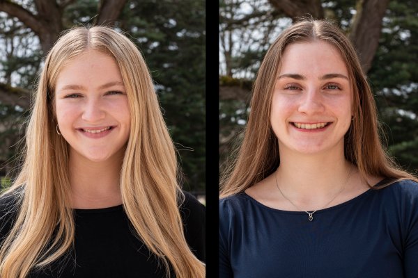 Makayla Arnold and Tess Barrett