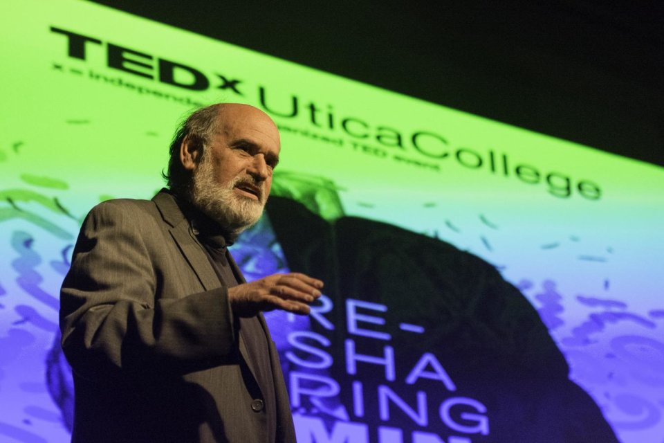 Professor Theodore Orlin gives a TED Talk in 2015